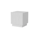 Κομοδίνα Liverti Ξύλινα Λευκά 2τμχ 45x42x47cm