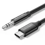 Vention USB 2.0 Cable USB-C male - 3.5mm Ασημί 1.5m BIFBG