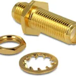 DeLock Μετατροπέας SMA female σε SMA female Χρυσό 1τμχ 88779