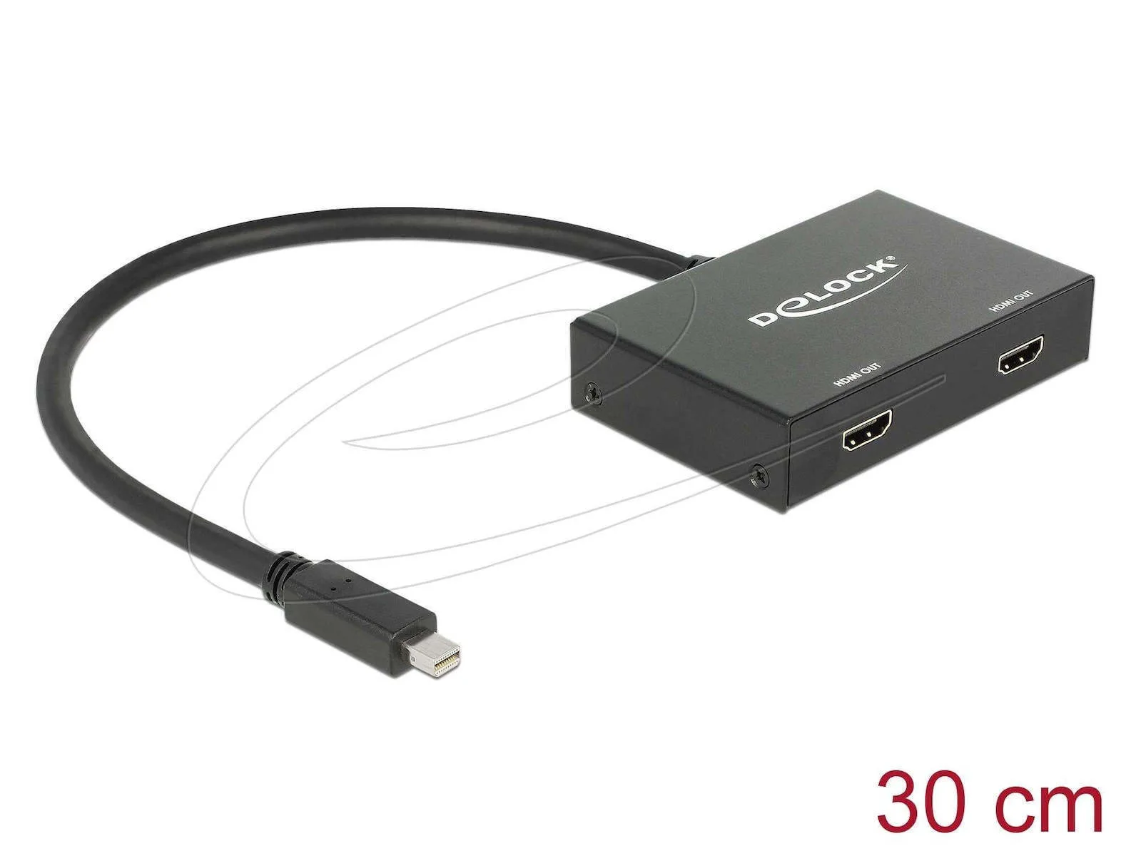 DeLock Μετατροπέας mini DisplayPort male σε HDMI female 1τμχ 87696 - Image 1