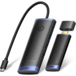 Vention USB-C Docking Station με Μαύρο (TPVBB)