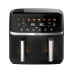 Kernau KSAF 1017 EB Duo Air Fryer με Διπλό Αποσπώμενο Κάδο 10.2lt Μαύρο