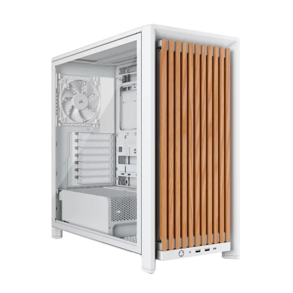 20260420160805_corsair_frame_4000d_wood_rs_gaming_midi_tower_kouti_ypologisti_me_plaino_parathyro_white_oak.jpeg Corsair FRAME 4000D WOOD RS Gaming Midi Tower Κουτί Υπολογιστή με Πλαϊνό Παράθυρο White/Oak - Image 1