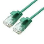 Roline U/UTP Cat.6a (Gigabit) Καλώδιο Δικτύου Ethernet 2m Πράσινο 21.15.3935-100