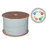 U/UTP Cat.6 (Gigabit) Καλώδιο Δικτύου Ethernet χωρίς ακροδέκτες 500m Γκρι
