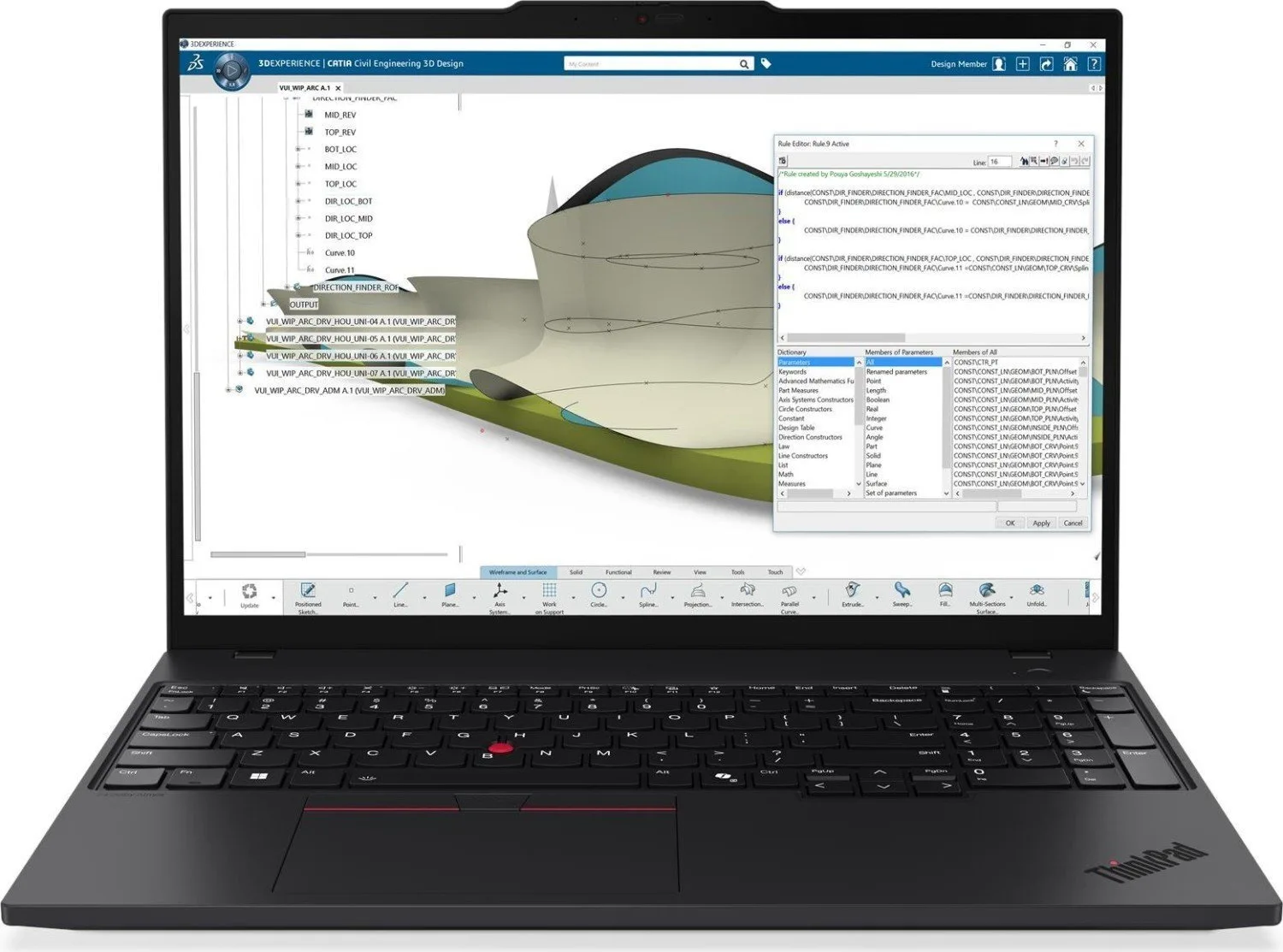 Lenovo ThinkPad P16s G4 16" FHD+ (Ryzen AI PRO 300 Series-7 350/64GB/1TB SSD/W11 Pro) (International English Keyboard) - Image 1