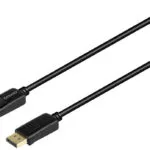 Savio Cable DisplayPort male - DisplayPort male 3m Μαύρο