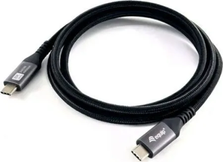 Equip USB 2.0 Cable USB-C male - USB-C 240W PD Μαύρο 0.5m 128380 - Image 1