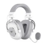 Havit H2002YG Over Ear Gaming Headset με σύνδεση 3.5mm / Bluetooth White/Grey