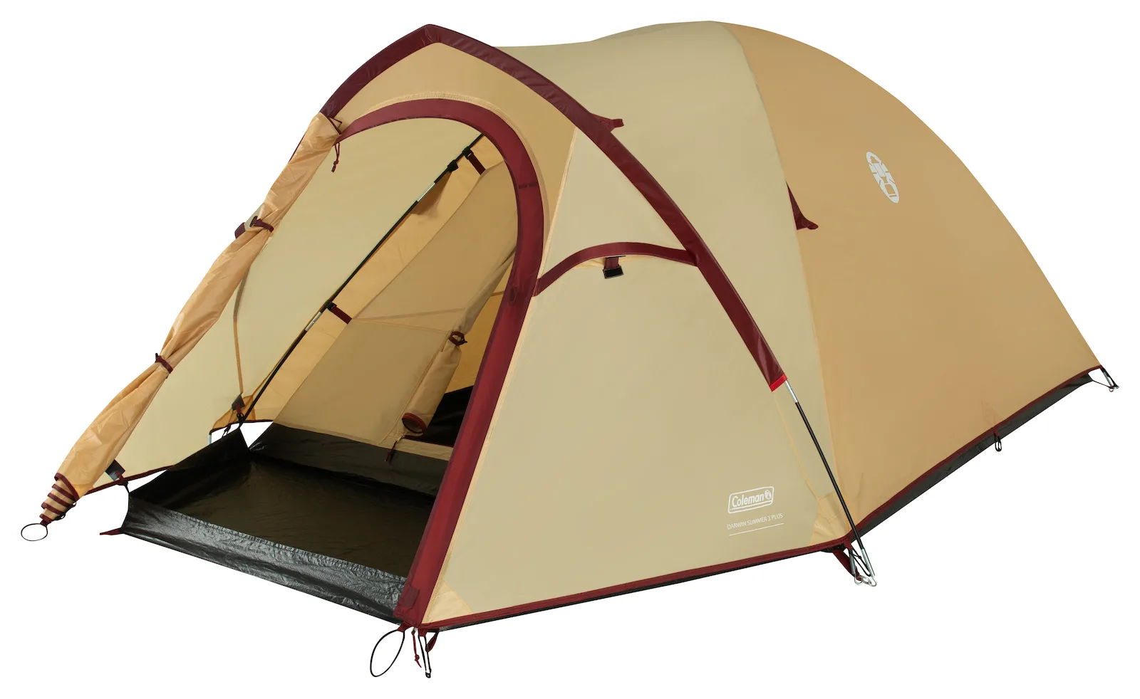 Coleman Darwin Plus Σκηνή Camping Igloo Μπεζ 3 Εποχών για 3 Άτομα 330x190x130εκ. 2227925 - Image 1