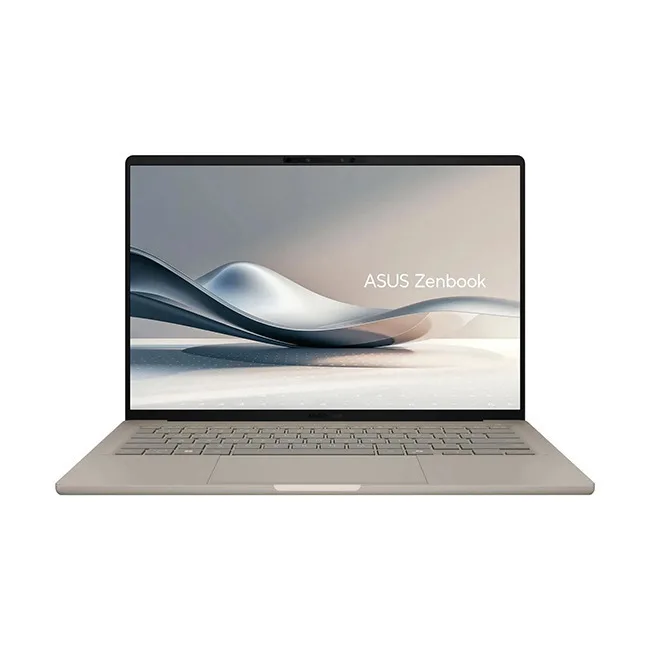 Asus ZenBook A14 14" OLED FHD+ (Snapdragon-X2 Elite/32GB/1TB SSD/W11 Home) Iceland Grey (International English Keyboard) - Image 1