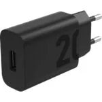 Lenovo Φορτιστής Χωρίς Καλώδιο με Θύρα USB-A 20W Quick Charge 3.0 Μαύρος (ZG38C07909)