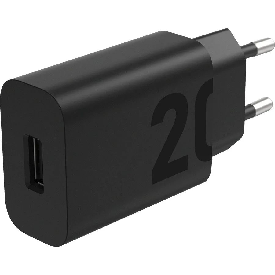 Lenovo Φορτιστής Χωρίς Καλώδιο με Θύρα USB-A 20W Quick Charge 3.0 Μαύρος (ZG38C07909) - Image 1