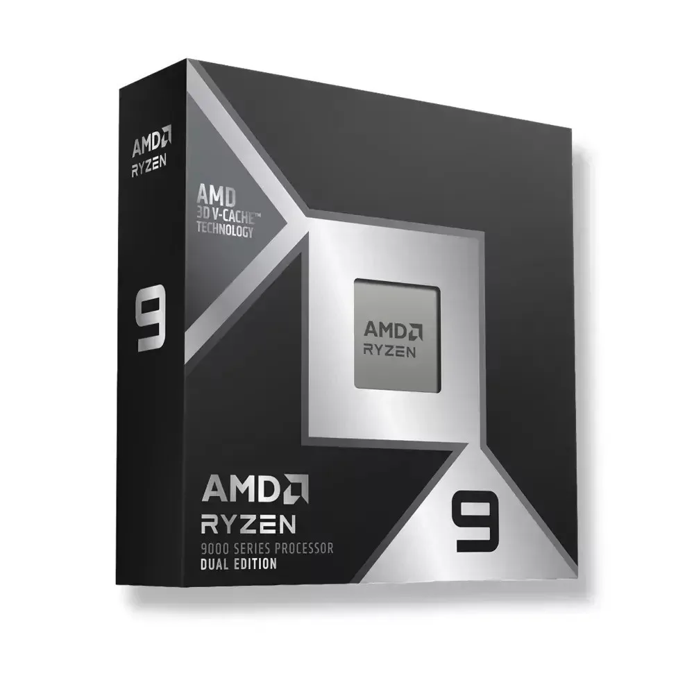 AMD Ryzen 9 9950X3D2 Dual Edition 4.3GHz Επεξεργαστής 16 Πυρήνων για Socket AM5 σε Κουτί - Image 1
