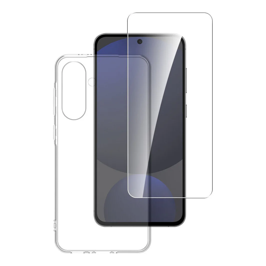 4Smarts 360 Full Cover Tempered Glass / Σιλικόνης 0.3mm (Galaxy A36) 541334 - Image 1
