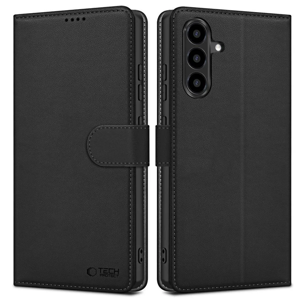 20260427125112_tech_protect_wallet_mayro_galaxy_a27_5g.jpeg Tech-Protect Wallet Δερματίνης / Σιλικόνης Μαύρο (Galaxy A27 5g) - Image 1