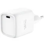 Trust Φορτιστής Χωρίς Καλώδιο GaN με Θύρα USB-C 30W Power Delivery Λευκός (Maxo)