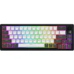 HATOR Skyfall 65 Pro Ασύρματο Gaming Μηχανικό Πληκτρολόγιο 65% με RGB φωτισμό (Αγγλικό US) HATOR Aurum Vanila Silent Linear
