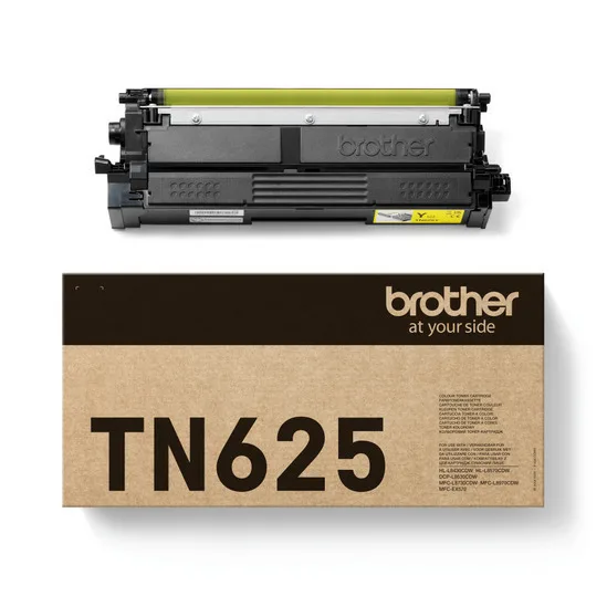 Brother TN-625Y Γνήσιο Toner Laser Εκτυπωτή Κίτρινο - Image 1