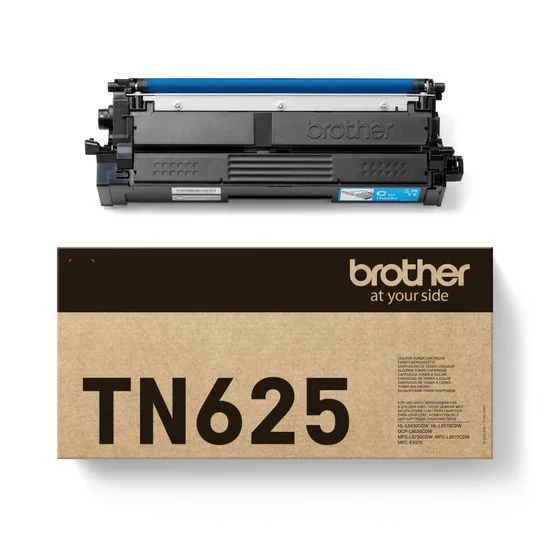 Brother TN-625C Γνήσιο Toner Laser Εκτυπωτή Κυανό - Image 1