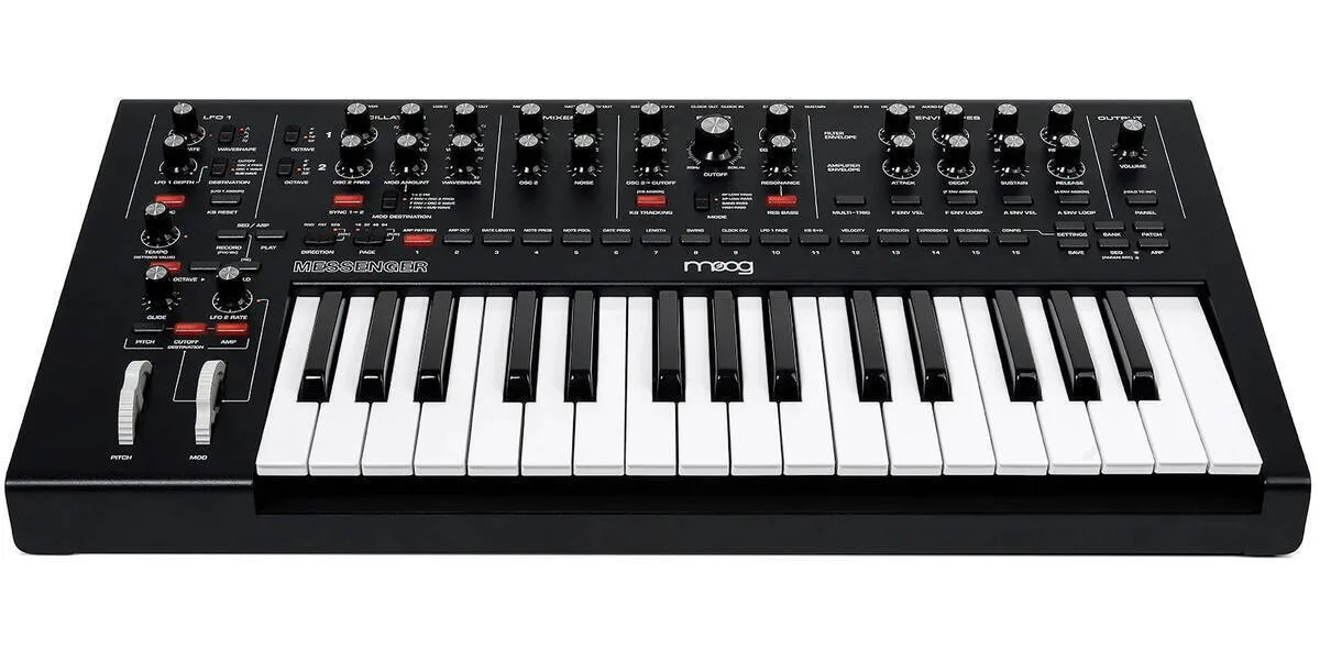20260427152257_moog_messenger_analogiko_synthesizer_me_32_pliktra.jpeg Moog Messenger Αναλογικό Synthesizer με 32 πλήκτρα - Image 1