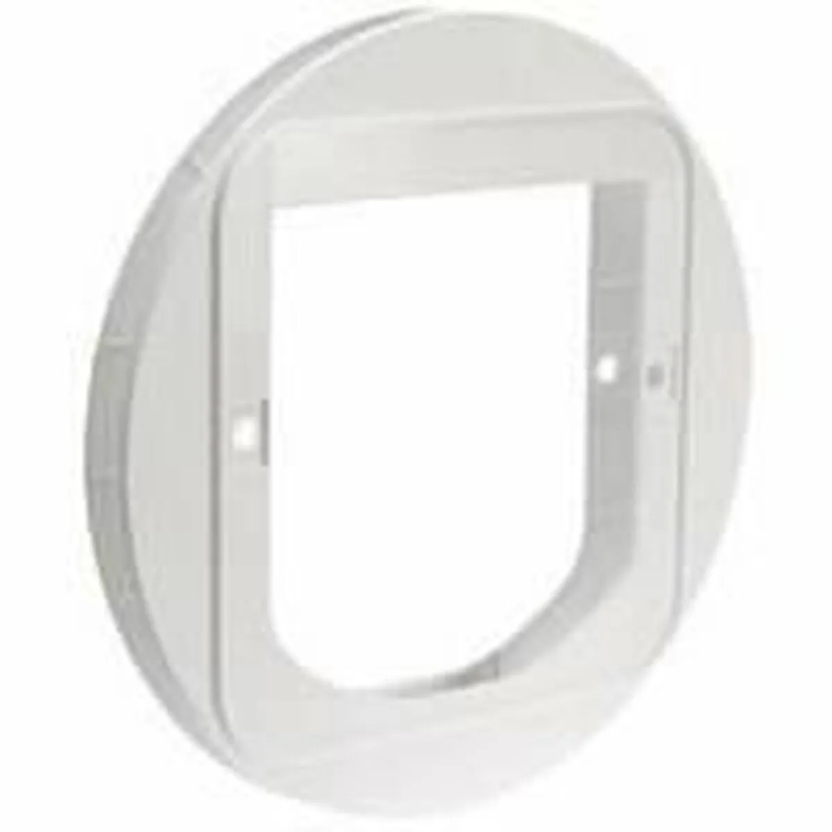 20260427161241_trixie_sureflap_porta_skylou_gatas_apo_plastiko_se_leyko_chroma_28_5_x_26ek.jpeg Προσαρμογέας Στήριξης Πορτας Γάτας Surefeed White - Image 1