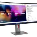 Lenovo ThinkVision P40WD-40 Ultrawide IPS HDR Curved Monitor 39.7" 5120x2160 με Χρόνο Απόκρισης 4ms GTG