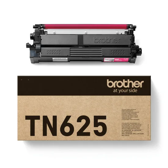 Brother TN-625 Γνήσιο Toner Laser Εκτυπωτή Ματζέντα 1800 Σελίδων - Image 1