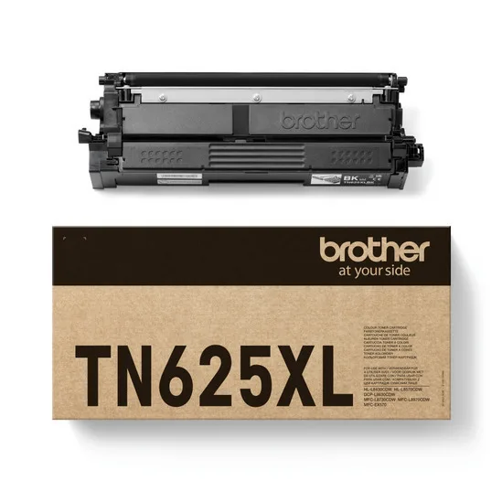 Brother TN-625XL Γνήσιο Toner Laser Εκτυπωτή Μαύρο High Capacity 5500 Σελίδων - Image 1