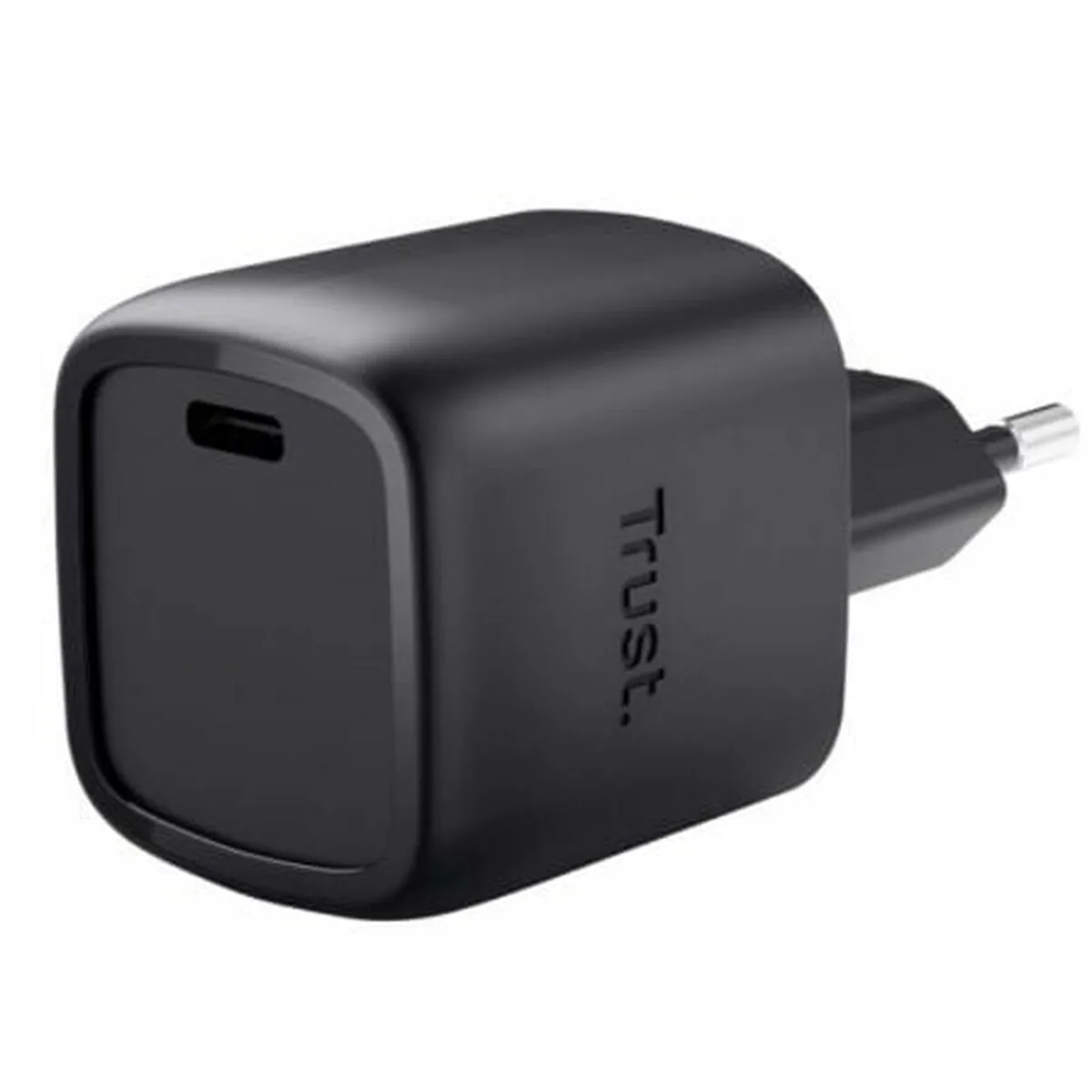 20260428111732_trust_fortistis_choris_kalodio_gan_me_thyra_usb_c_30w_mayros_maxo.jpeg Trust Φορτιστής Χωρίς Καλώδιο GaN με Θύρα USB-C 30W Μαύρος (Maxo) - Image 1