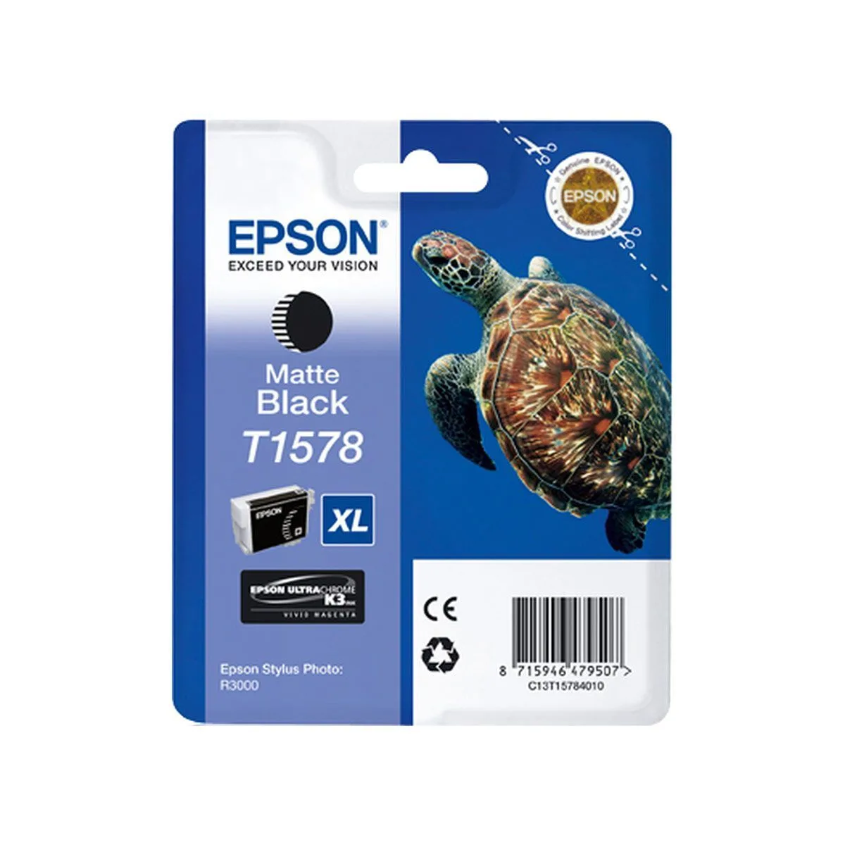 20260428124713_epson_t15784n_gnisio_melani_ektypoti_inkjet_matte_mayro_c13t15784n10.jpeg Epson T15784N Γνήσιο Μελάνι Εκτυπωτή InkJet Matte Μαύρο (C13T15784N10) - Image 1