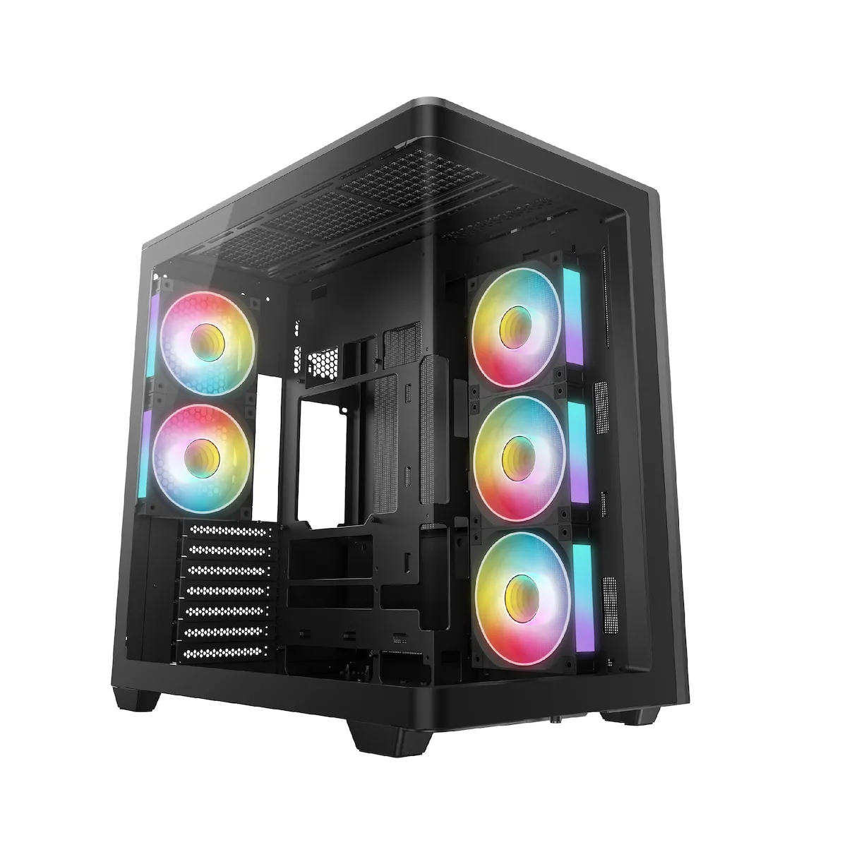 20260428152938_deepcool_cg590u_5f_gaming_midi_tower_kouti_ypologisti_me_plaino_parathyro_kai_argb_fotismo_mayro.jpeg Deepcool CG590U 5F Gaming Midi Tower Κουτί Υπολογιστή με Πλαϊνό Παράθυρο και ARGB Φωτισμό Μαύρο - Image 1