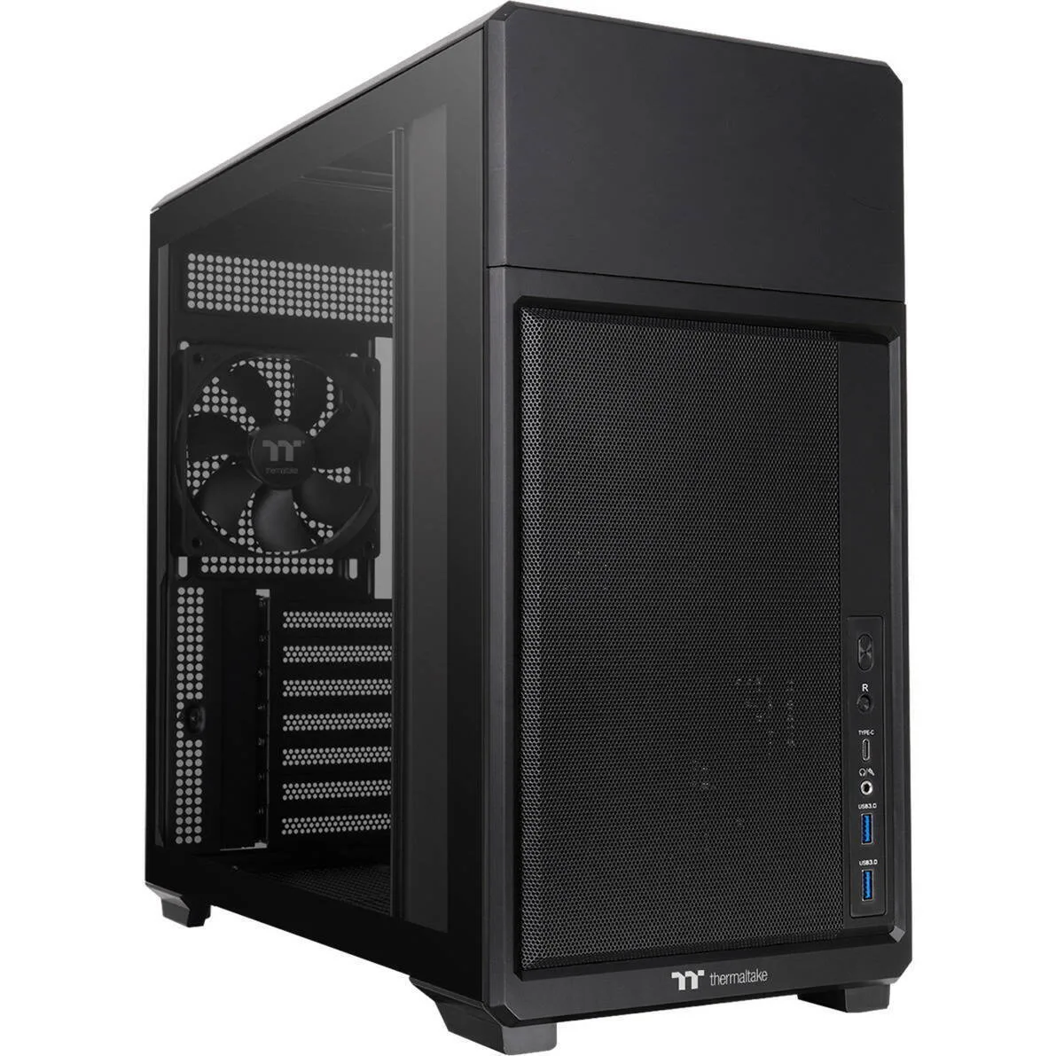 20260428155752_thermaltake_tr300_gaming_midi_tower_kouti_ypologisti_me_plaino_parathyro_mayro.jpeg Thermaltake TR300 Gaming Midi Tower Κουτί Υπολογιστή με Πλαϊνό Παράθυρο Μαύρο - Image 1