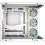 CoolerMaster Elite 600 Gaming Midi Tower Κουτί Υπολογιστή με Πλαϊνό Παράθυρο και ARGB Φωτισμό Λευκό