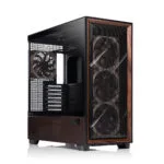 Antec Flux Pro Gaming Full Tower Κουτί Υπολογιστή με Πλαϊνό Παράθυρο Noctua Edition Black/Wood
