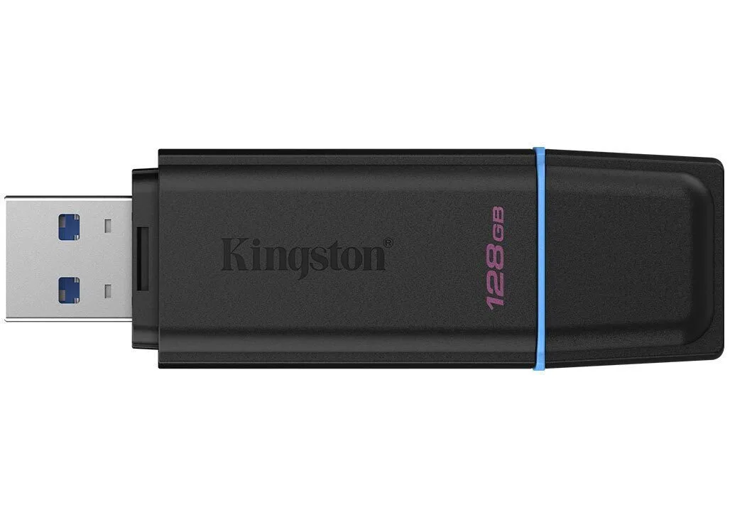 Kingston Technology Datatraveler 128gb Portable Usb 3.2 Gen 1 Exodia Black Blue Dtxg2/128gb C02480 - Image 1