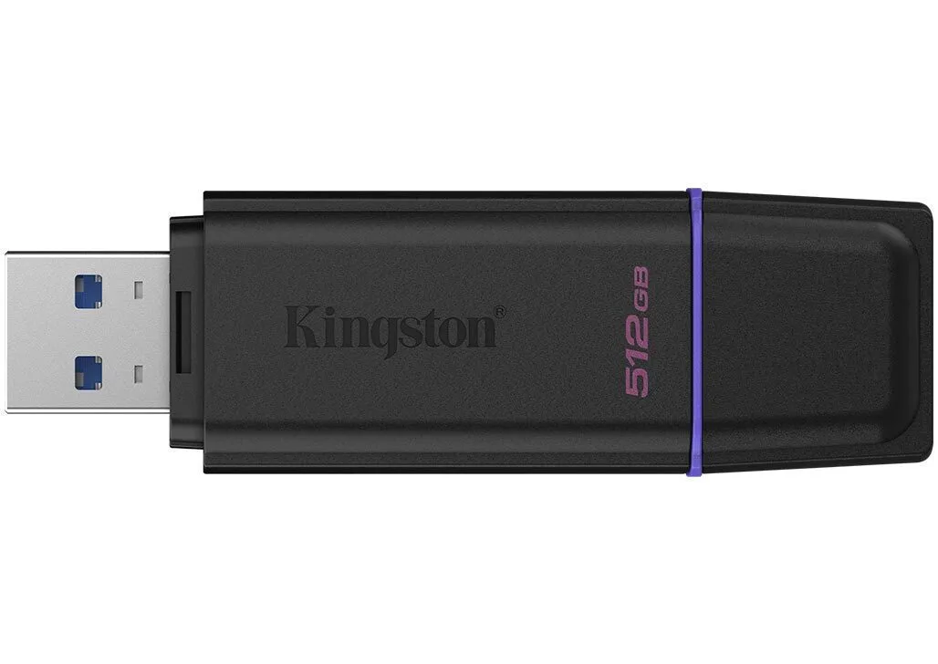 Kingston Technology Datatraveler 512gb Portable Usb 3.2 Gen 1 Exodia Black Purple Dtxg2/512gb C02480 - Image 1
