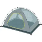 Jack Wolfskin Καλοκαιρινή Σκηνή Camping Igloo Ασημί 3008031-5155
