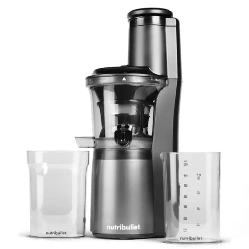 20260429161228_nutribullet_0c22500004_apochymotis_argis_synthlipsis_150w_gri.jpeg NutriBullet 0C22500004 Αποχυμωτής Αργής Σύνθλιψης 150W Γκρι - Image 1