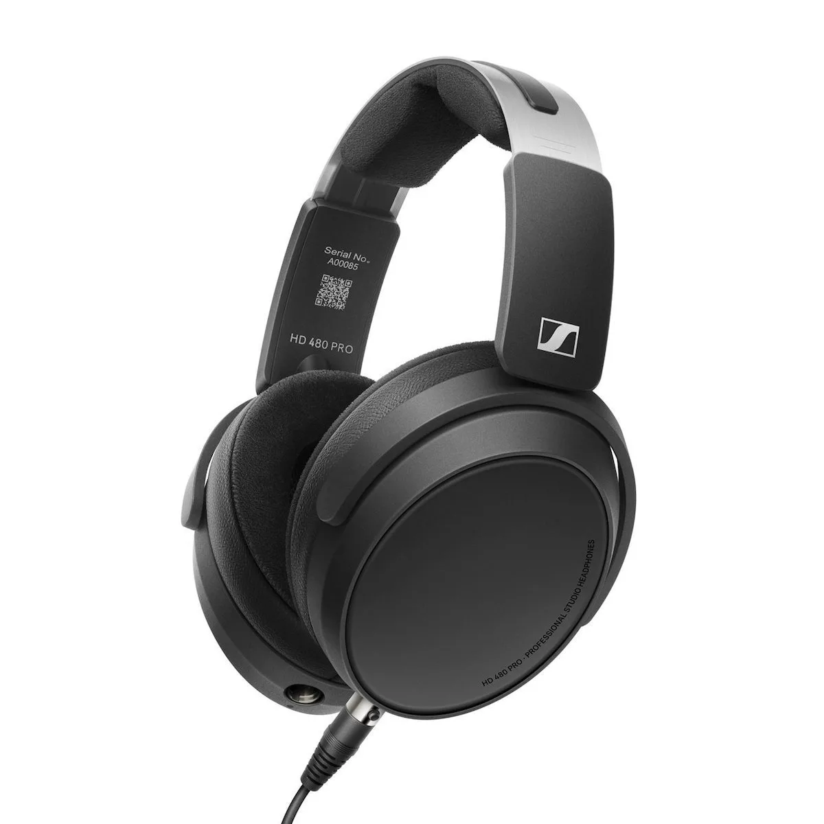 Sennheiser HD-480 Plus Pro Ενσύρματα Over Ear Ακουστικά Μαύρα - Image 1
