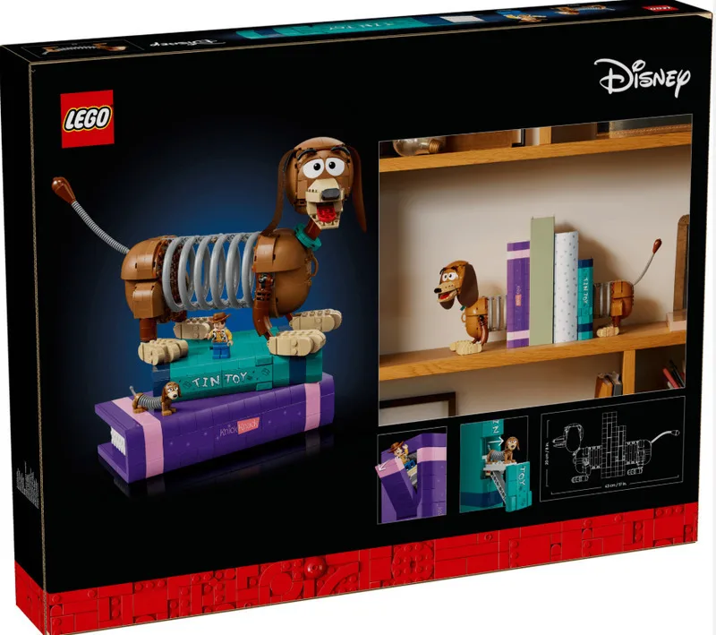 LEGO Disney Toy Story Slinky Dog Bookends για 18+ Ετών 1311τμχ 43301 - Image 1