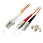Καλώδιο Οπτικής Ίνας Procable Om2 Lc-sc Duplex 50/125μm 0.5m Orange O0320.0.50