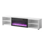 Έπιπλο Τηλεόρασης Cama Λευκό Μ180xΠ33xΥ39cm 205015