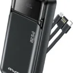 Awei PA-93 Power Bank 20000mAh 22.5W με 2 Θύρες USB-C Power Delivery Μαύρο