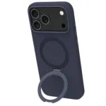Dbramante1928 Magsafe Case Iphone 17 Pro Max Roskilde Kickstand Ring Holder Navy Blue