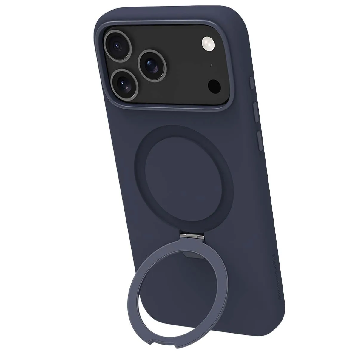Dbramante1928 Magsafe Case Iphone 17 Pro Max Roskilde Kickstand Ring Holder Navy Blue - Image 1