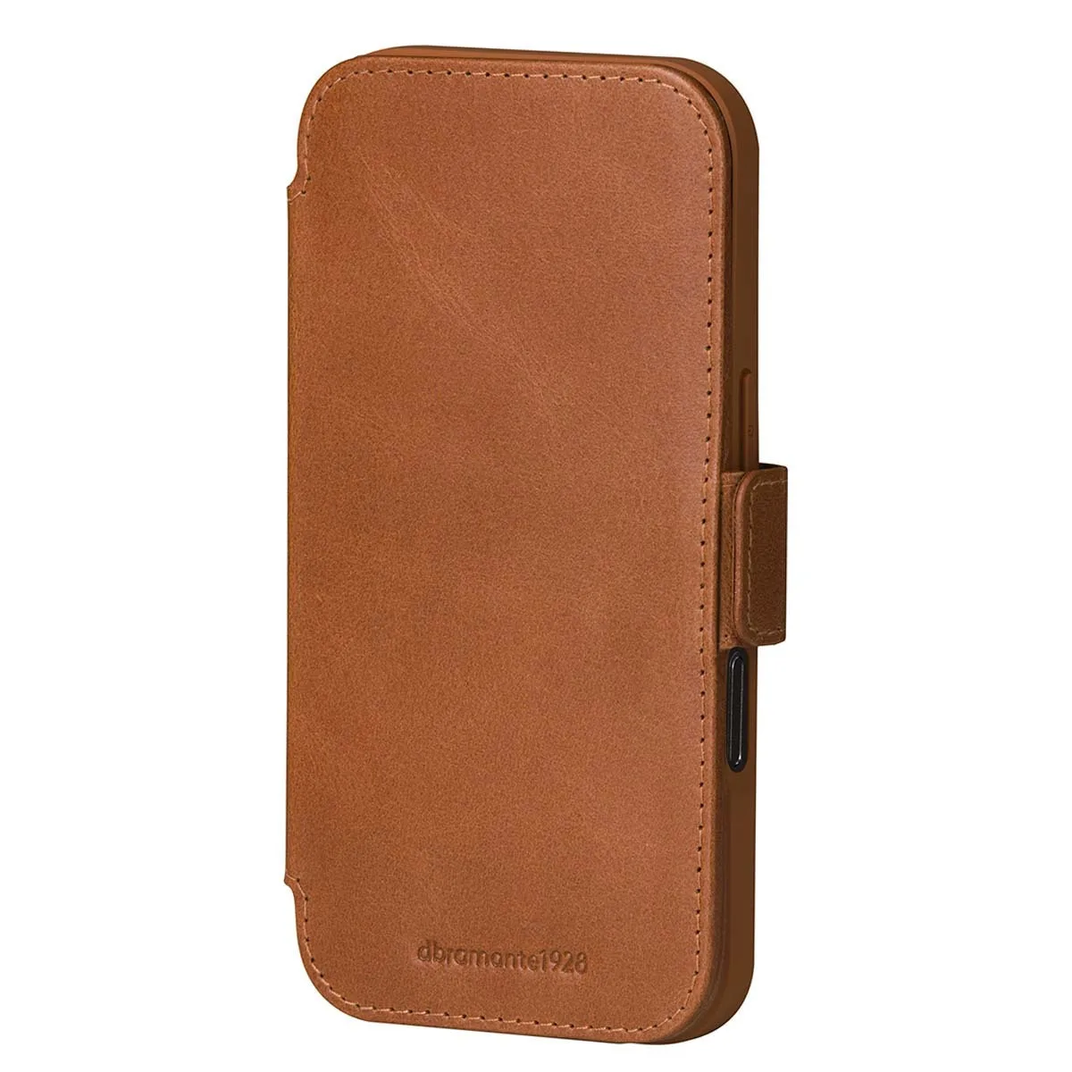 Dbramante1928 Copenhagen Slim Leather Wallet Case Apple Iphone 17 Brown - Image 1