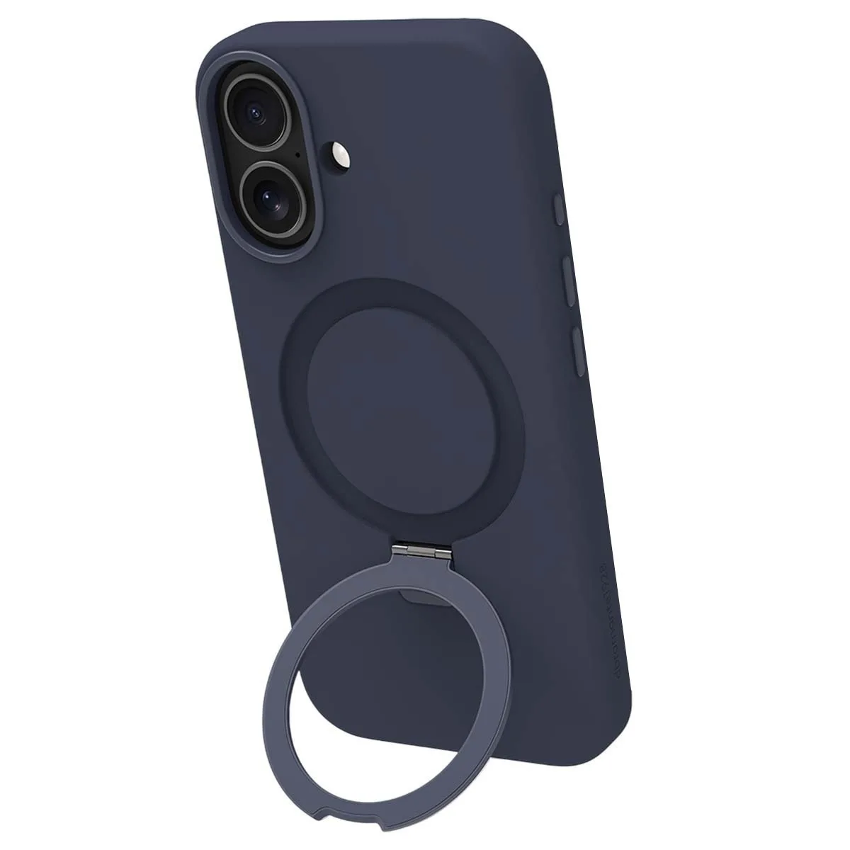 Dbramante1928 Magsafe Case Iphone 17 Roskilde Kickstand Ring Holder Navy Blue - Image 1