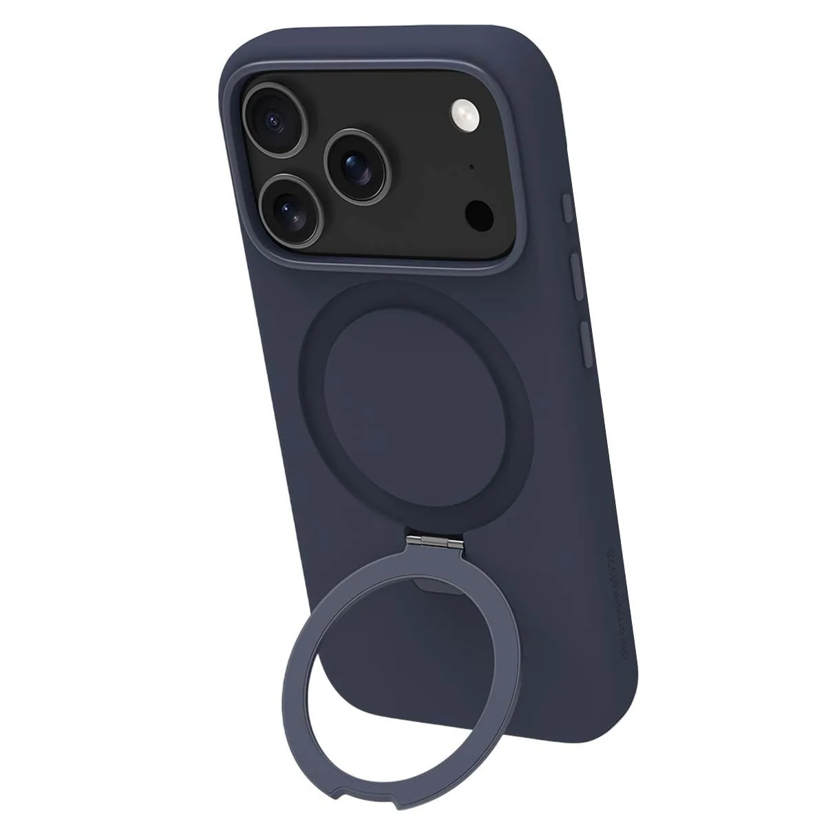 Dbramante1928 Magsafe Case Iphone 17 Pro Roskilde Kickstand Ring Holder Navy Blue - Image 1