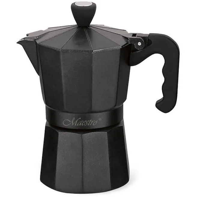 20260430131349_maestro_mr_1666_3_mpriki_espresso_3cups_mayro_mr_1666_3_black.jpeg Maestro Mr-1666-3 Μπρίκι Espresso 3cups Μαύρο MR-1666-3-BLACK - Image 1
